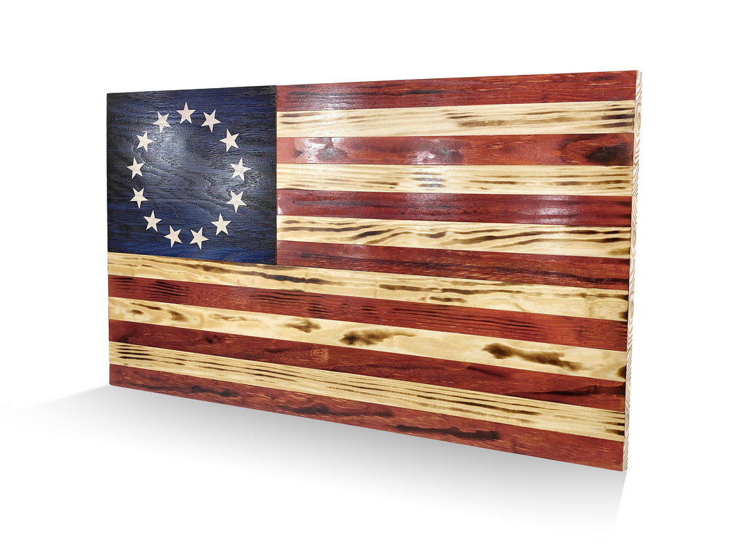 Handmade American Flag Wall Art, Rustic Home Decor, Patriotic Art